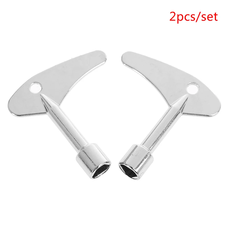 

2pcs Universal Alloy Triangle Switch Key Wrench Train Electrical Cabinet Key Wrench
