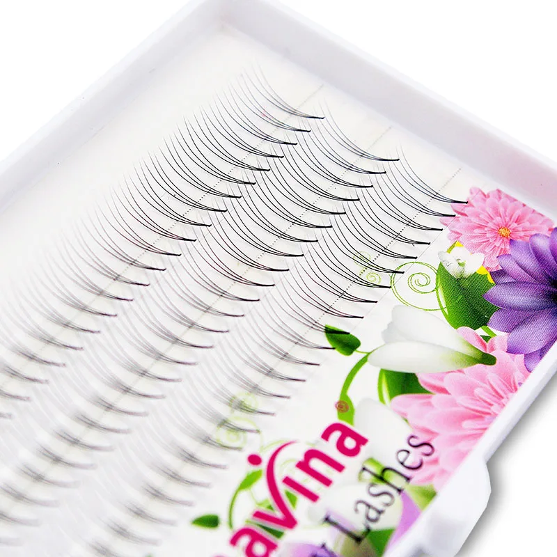 Navina Luxury Lashes 3D/6D Natural Individual Eyelash Extension Faux Mink 3D Volume Effect Cluster Eyelashes False Makeup Cilias | Красота и