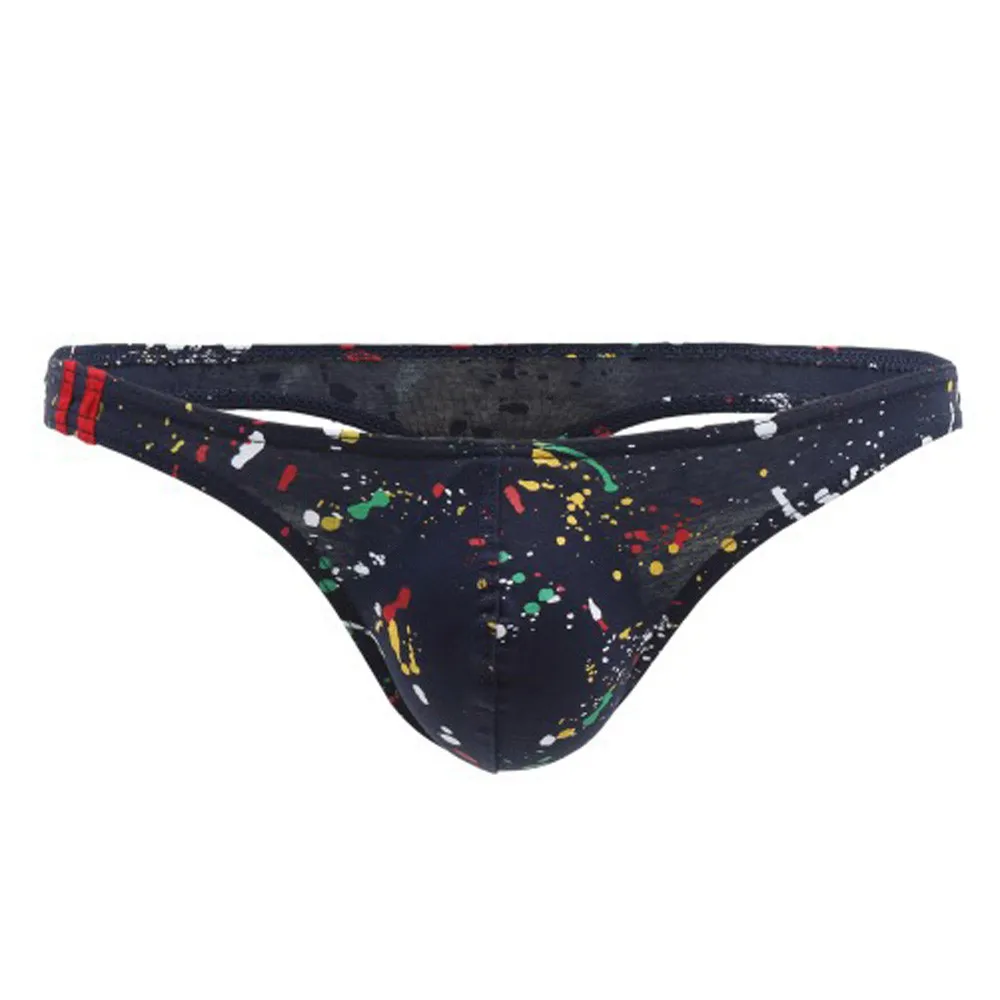 Нижнее белье SAGACE мужское с низкой талией принтом|Мужские трусы| |