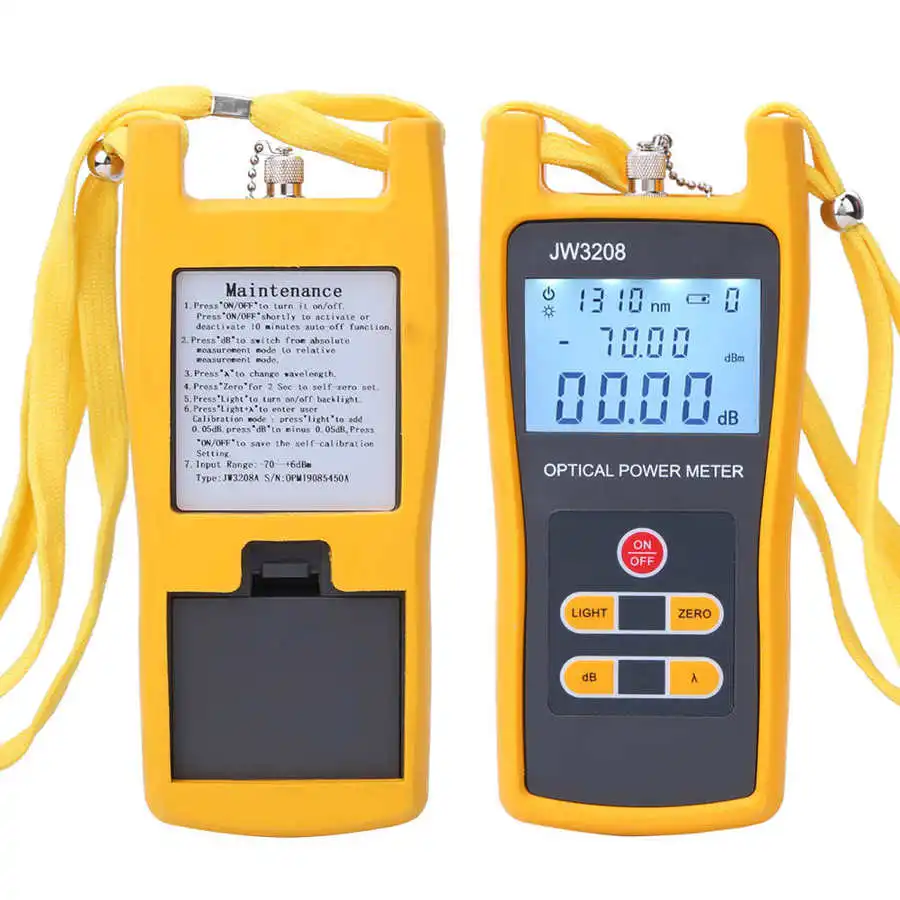 Ваттметр Высокоточный волоконно оптический тестер измеритель мощности