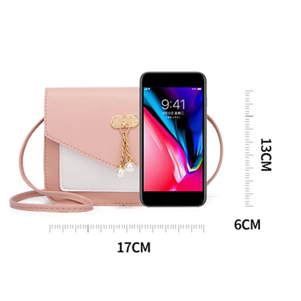 

#H40 Fashion Pearl Pendant Handbag For Ladies Luxury Brand Small Shoulder Square Bag Women Fashion Messenger Crossbody Bags