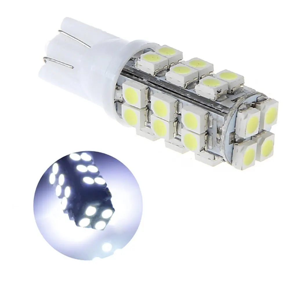 Набор по оптовой цене 50 лампады T10 / W5w Pingo 28 Led Super Branco Placa Farolet|Сигнальная лампа| |