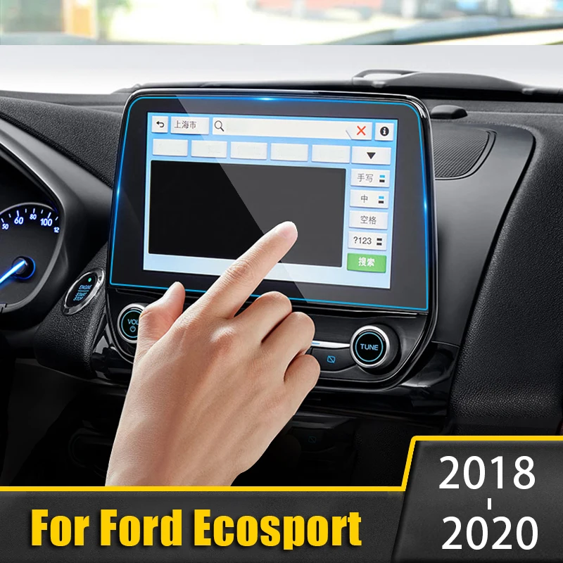 

For Ford Ecosport 2018-2020 2021 ST-Line Tempered Glass Car Navigation Screen Protector Touch Display Screen film Anti Scratch