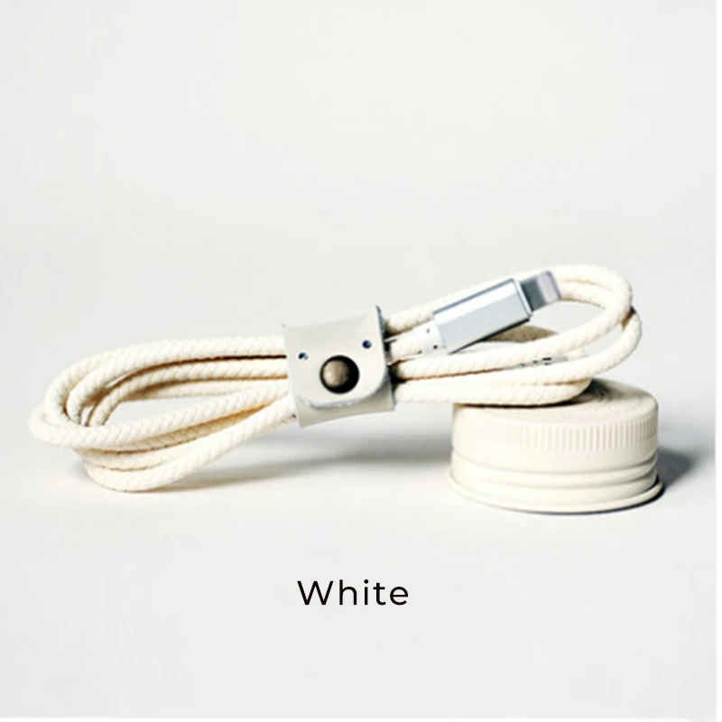 White Maoxin usb кабель micro 5pin 9 моделей для зарядки и передачи данных usb кабель для Android с пряжкой и бумажной трубкой - Цвет: White