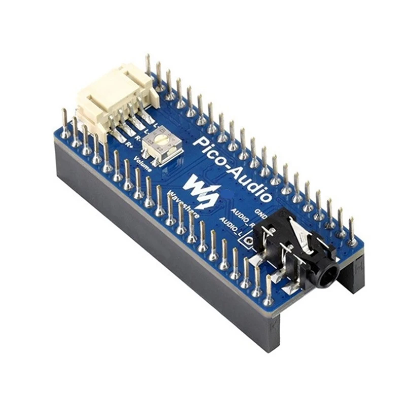 

Pico-Audio, Audio Expansion Module for Raspberry Pi Pico, Headphone and Speaker Signal Output At the Same Time