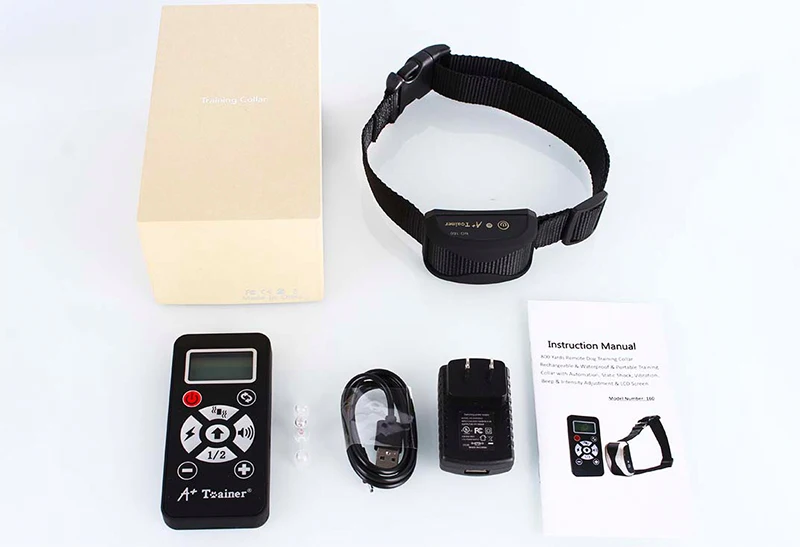 Полностью автоматический электрический ошейник для дрессировки собак с