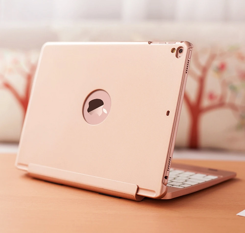 Съемный магнитный слот и bluetooth-клавиатура, 7 цветов, чехол с подсветкой для Apple iPad 9,7 Air 2 5 6 Pro 9,7