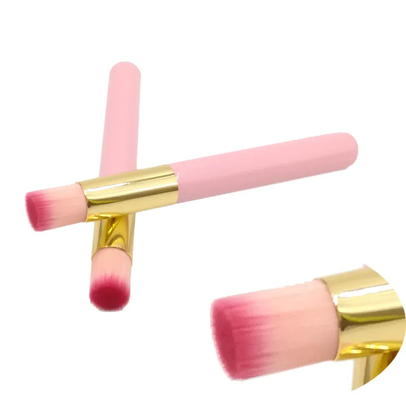 Наращивание ресниц шампунь для Очищающая щетка цветные кисти макияжа деревянная