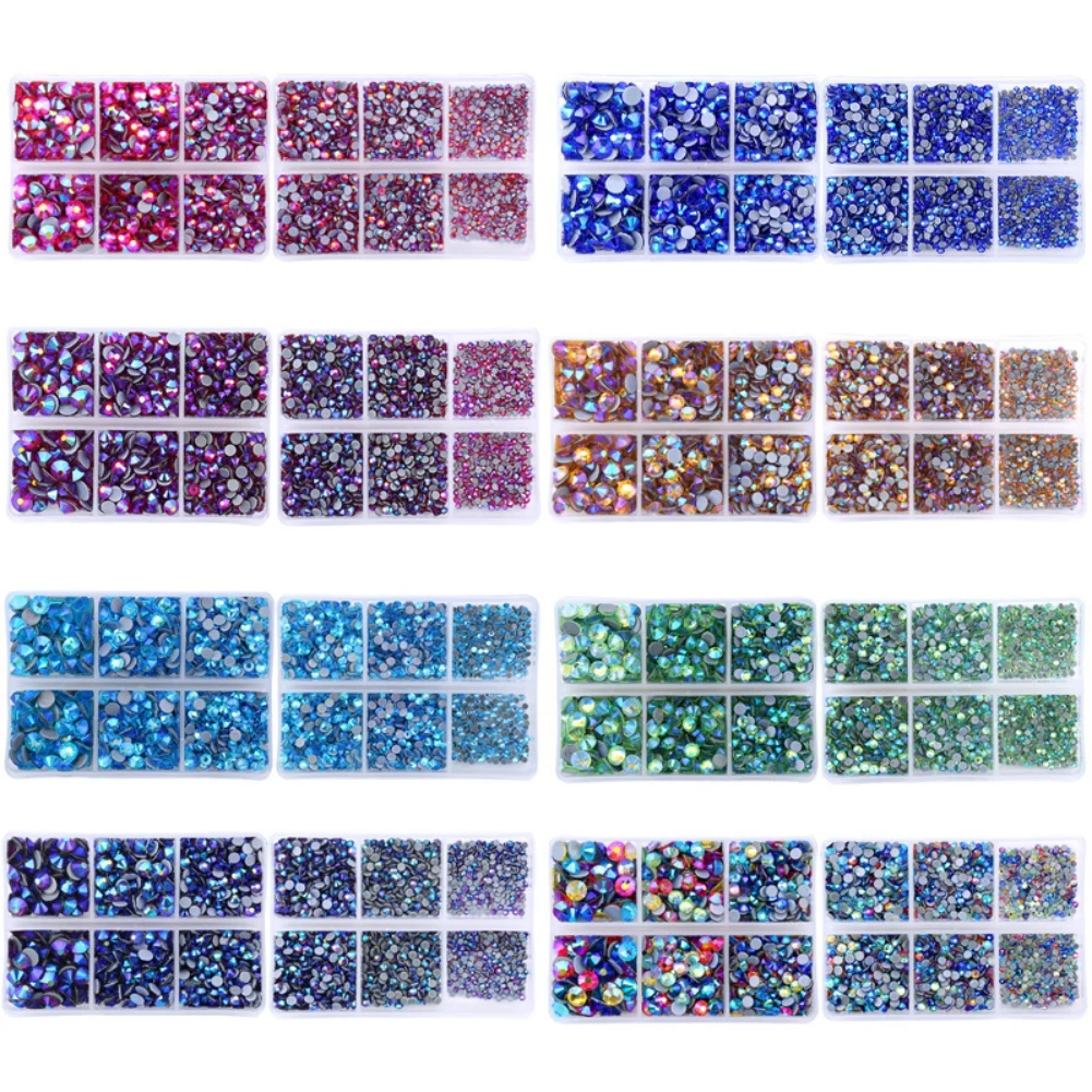 Дизайн ногтей Стразы пламени стразы s бусины с плоской обратной стороной для нейл