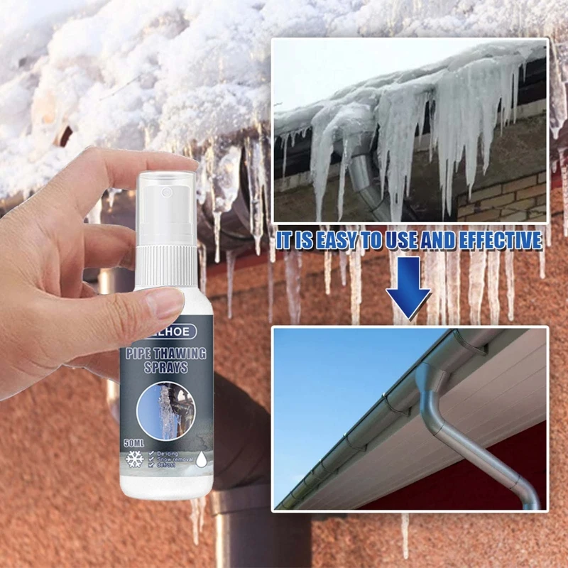 

30ml/50ml/100ml/120mlPipe Thawing Spray Deicing Deicer Thawing Agent Ice Remover