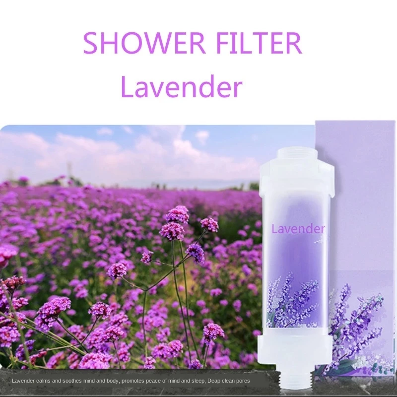 

Bathroom Shower Filter Water softener Purifie Deagual Scent Bath Water Purifier Water Softener Skin Hair Care Bathroom Filter