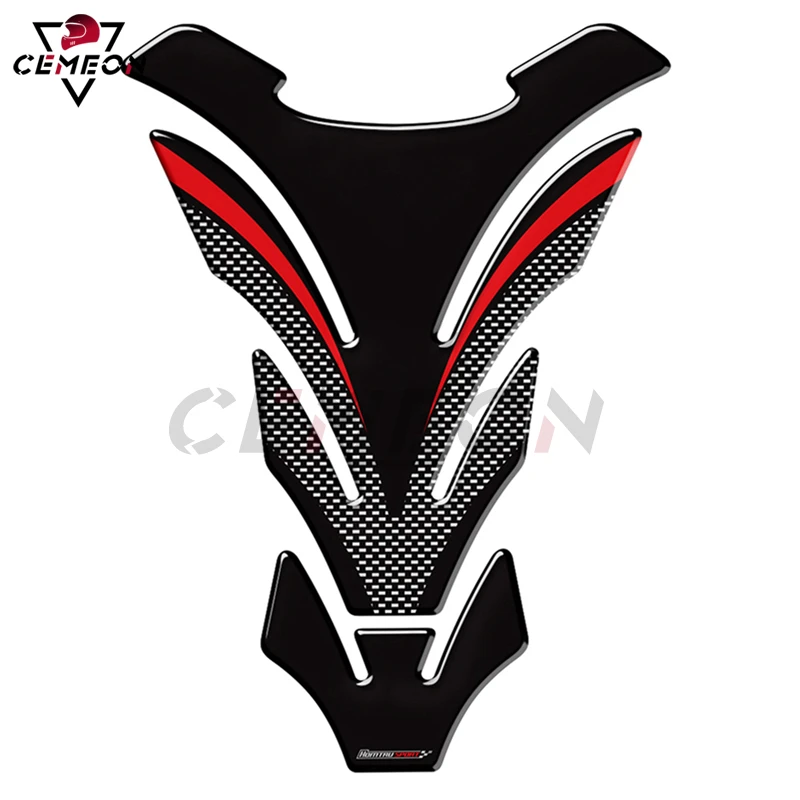 

Motorcycle General Street Car Sports Car 3D Epoxy Tank Fuel Tank Protection Pad Fish Bone Decal Protection Sticker