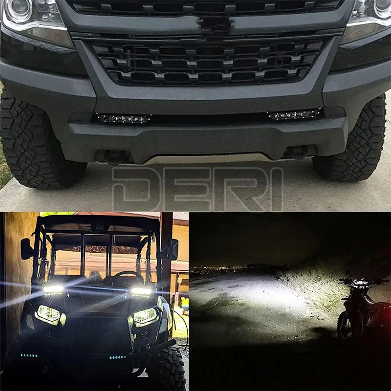 Ультратонкая светодиодная панель 6D для рабочего освещения 7-дюймовая