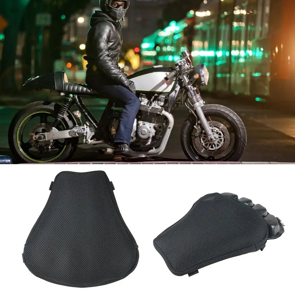 

NEW TYPE Motorcycle TPU Air-bag Inflatable 3D Seat Cushion Breathable Non-slip Shock Absorption Seat Motorcycle Accessories