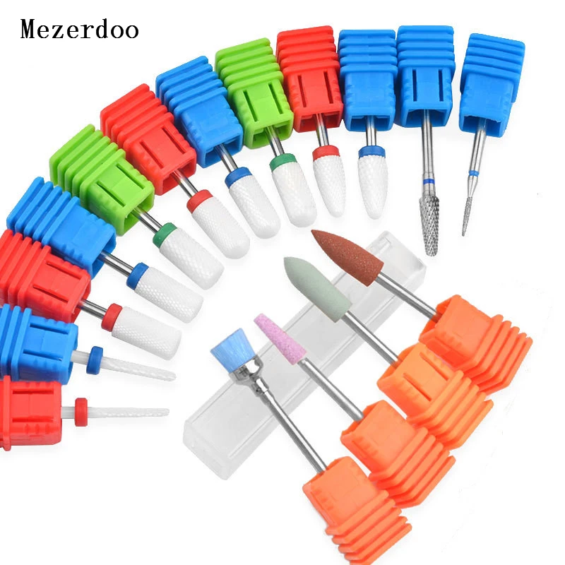 1 шт. керамическая фреза для маникюра и педикюра|Принадлежности дизайна ногтей| |