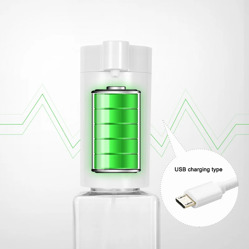 

250ml Touchless Infrared Sensor Soap Dispenser Automatic Induction Spray Hand Cleaner Bathroom Sink J99Store