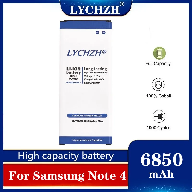 Аккумулятор для Samsung Galaxy Note 4 аккумулятор N910F N910C N910U N910V N910T N910H N910A N910X N910P 6850