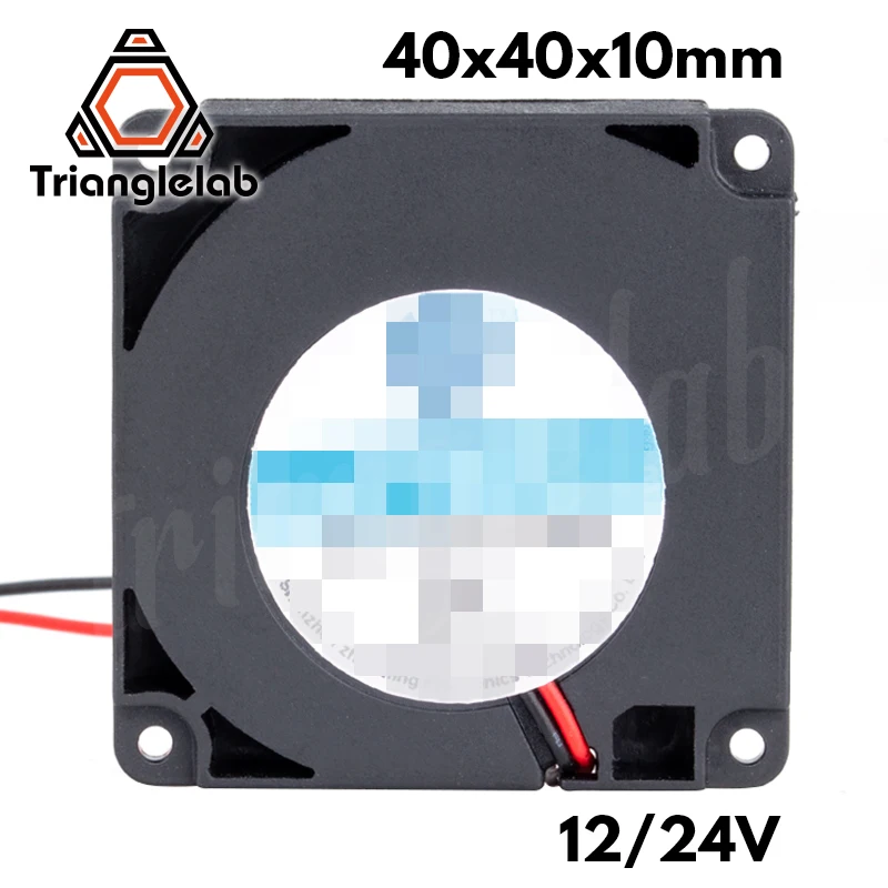 Вентилятор Trianglelab 4010 с шарикоподшипником и бесщеточным охлаждением 12 В/24 В