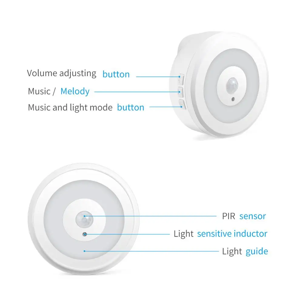 Wireless Doorbell Yiroka Self-Generating Power Door Chime Operating at 500 Feet with Waterproof 58 Chimes 4 Volume | Безопасность и