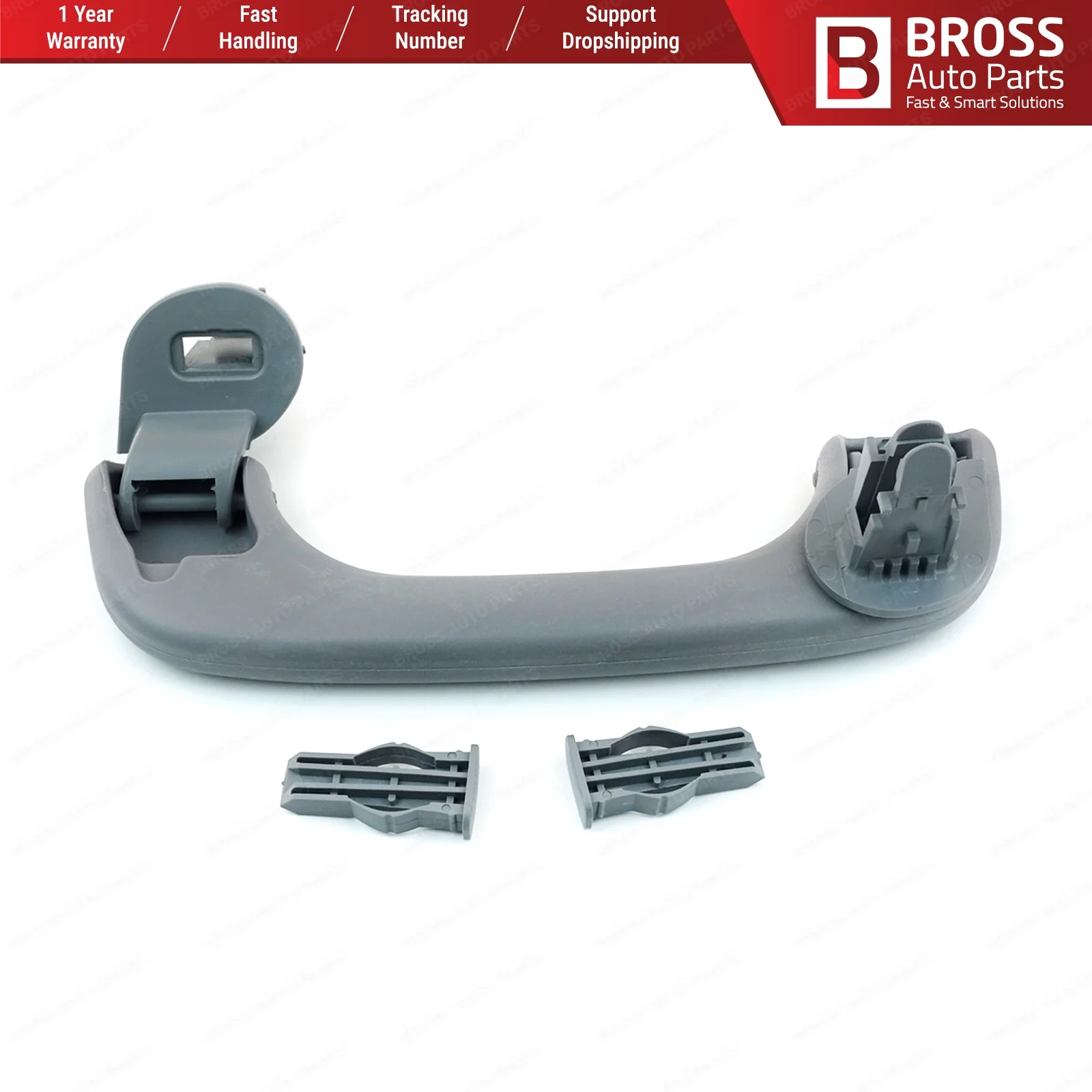 Bross автозапчасти BDP796 ручка захвата внутренней крыши серый 8200174109 для Renault Megane MK2