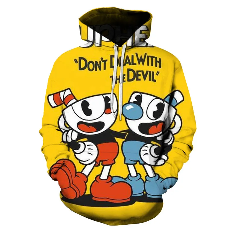 Детская толстовка Cuphead Mugman для мужчин и женщин