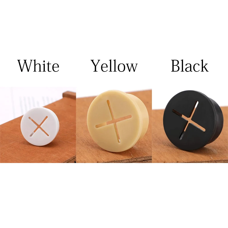 Настольная втулка для шнура гибкая силиконовая крышка отверстия кабеля