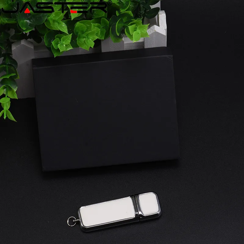 JASTER Пользовательский логотип цветная печать кожа usb 2 0 карты памяти USB флэш