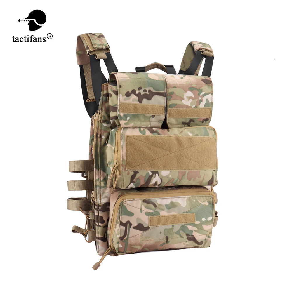 Тактический жилет JPC 2 0 легкая переноска тарелок на молнии панельная Сумка Molle для