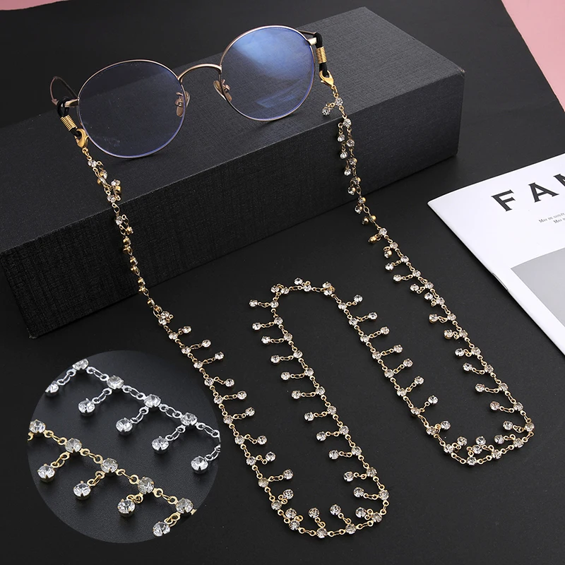 Цепочка для солнцезащитных очков стразы шнурок держатель ремешок цепочка