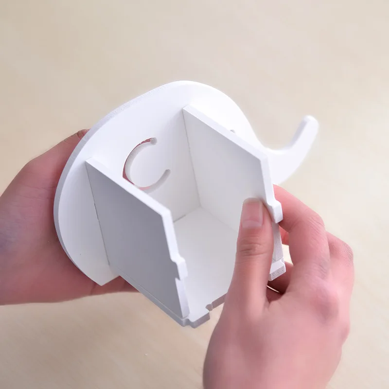 Elephant DIY офисная настольная коробка для хранения, настольная канцелярская ручка для хранения, держатель для телефона, контейнер для домашнего офиса, органайзер для мелочей