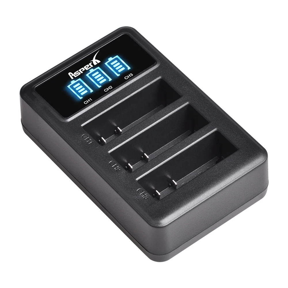 1400mAh AZ16 Bateria AZ16-1 AZ 16 Battery For Xiaomi YI lite 2 4K 4k + LED 3slots Charger For Xiao yi 4k Action Camera Accessory