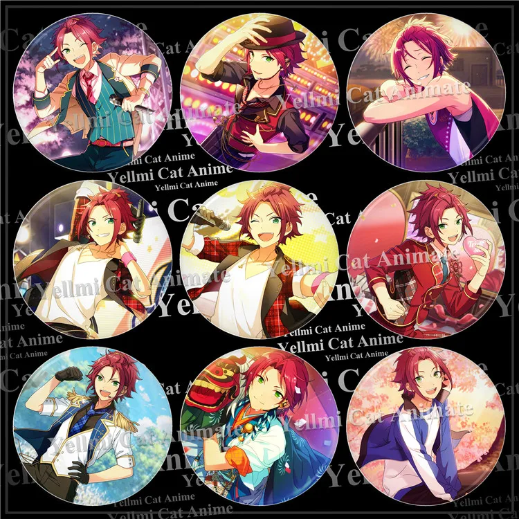 1 шт. 58 мм ES значок idol dream Ensemble Stars Isara Mao значки железная брошь Broche Spilla|Броши| |