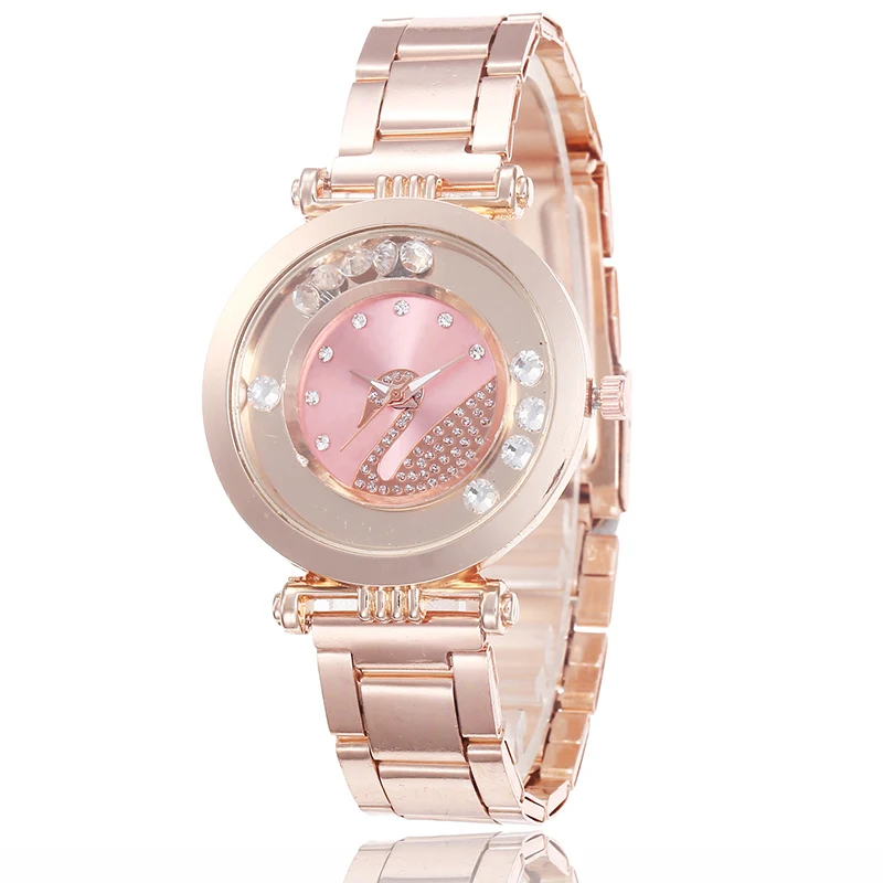 Новые простые наручные часы для женщин стильные женские с ремешком из Золотого