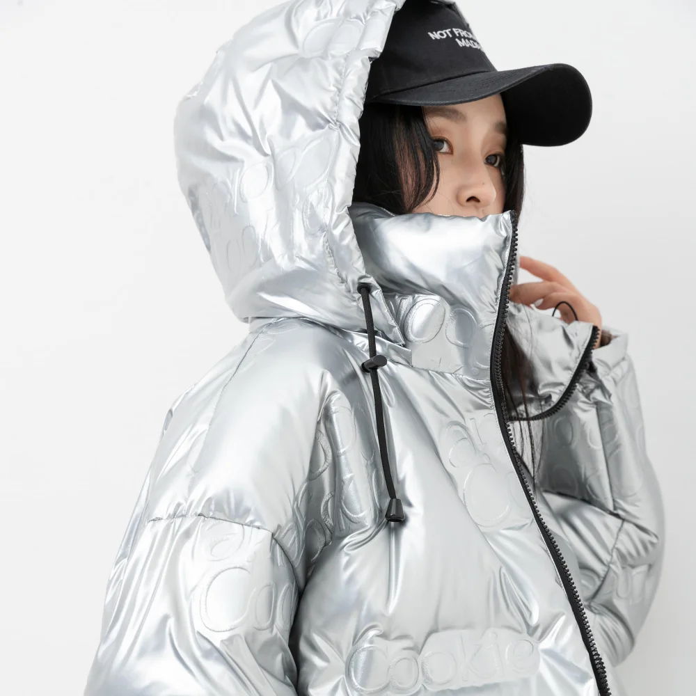 

Women Puffer Jackets 2021 Stand-up Collar Windproof Warm Hood Early Spring Winter Down Women Coat Ladies Parkas Padded Coat