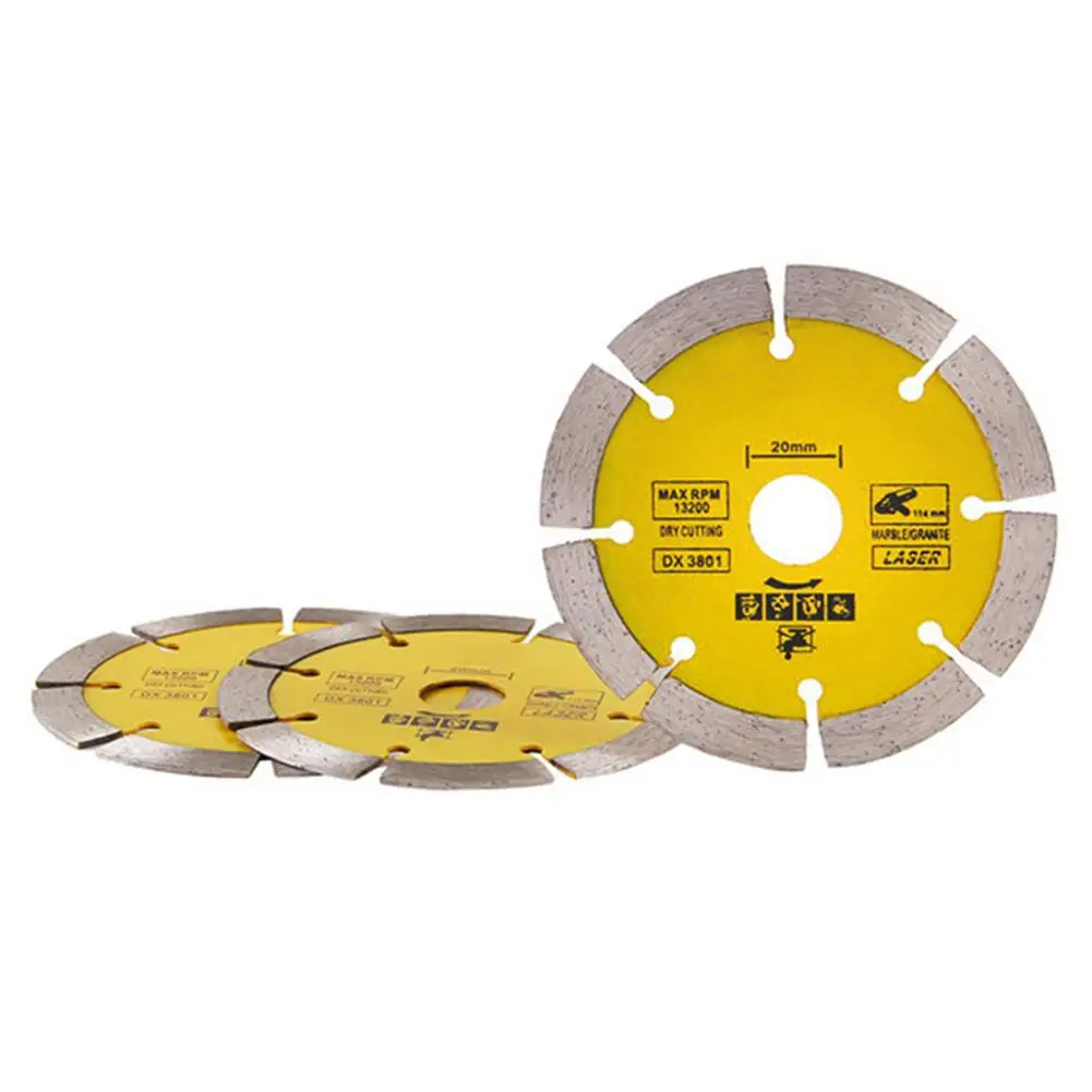 

Dry Or Wet Cutting Disc Continuous Rim Diamond Saw Disc Wheel Saw Grinder Stone Cutting Sheet For Granite Marble Concrete Stone