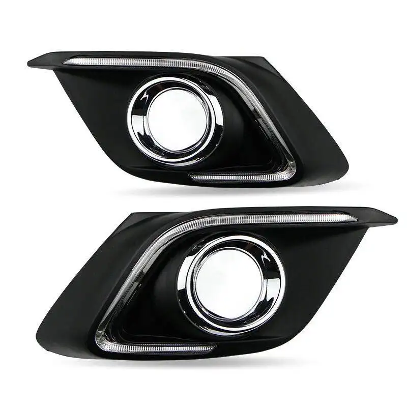 Дневные ходовые огни для Mazda 3 2 шт. дневные с указателем поворота противотуманная