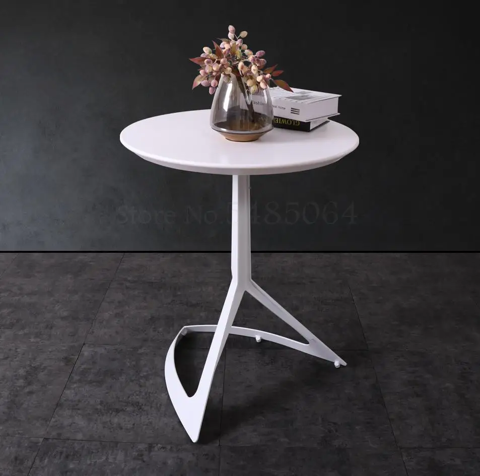 Стол для отдыха из АБС-пластика простой складной стол круглый модный маленький