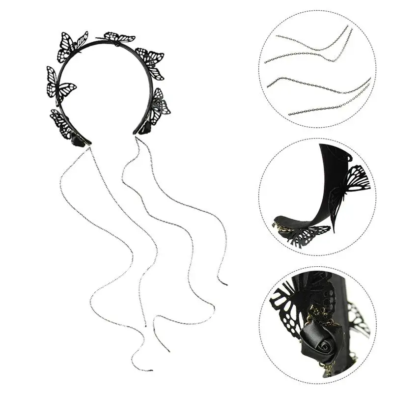 

1PC Halloween Hair Hoop Women Girls Party Decorative Hairstyle Hair Jewelry