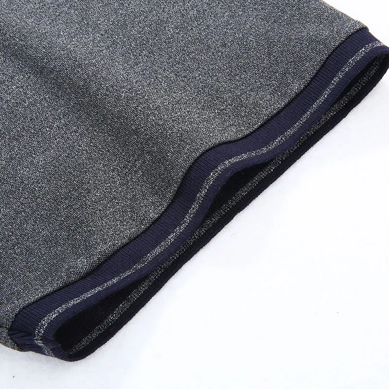 

2021 fat short sleeve t-shirt men's breathable large men's summer middle-aged fat man Lapel plus polo shirt