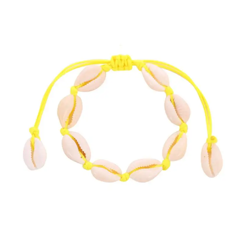 Модный женский пляжный браслет в виде раковины регулируемый | Украшения и