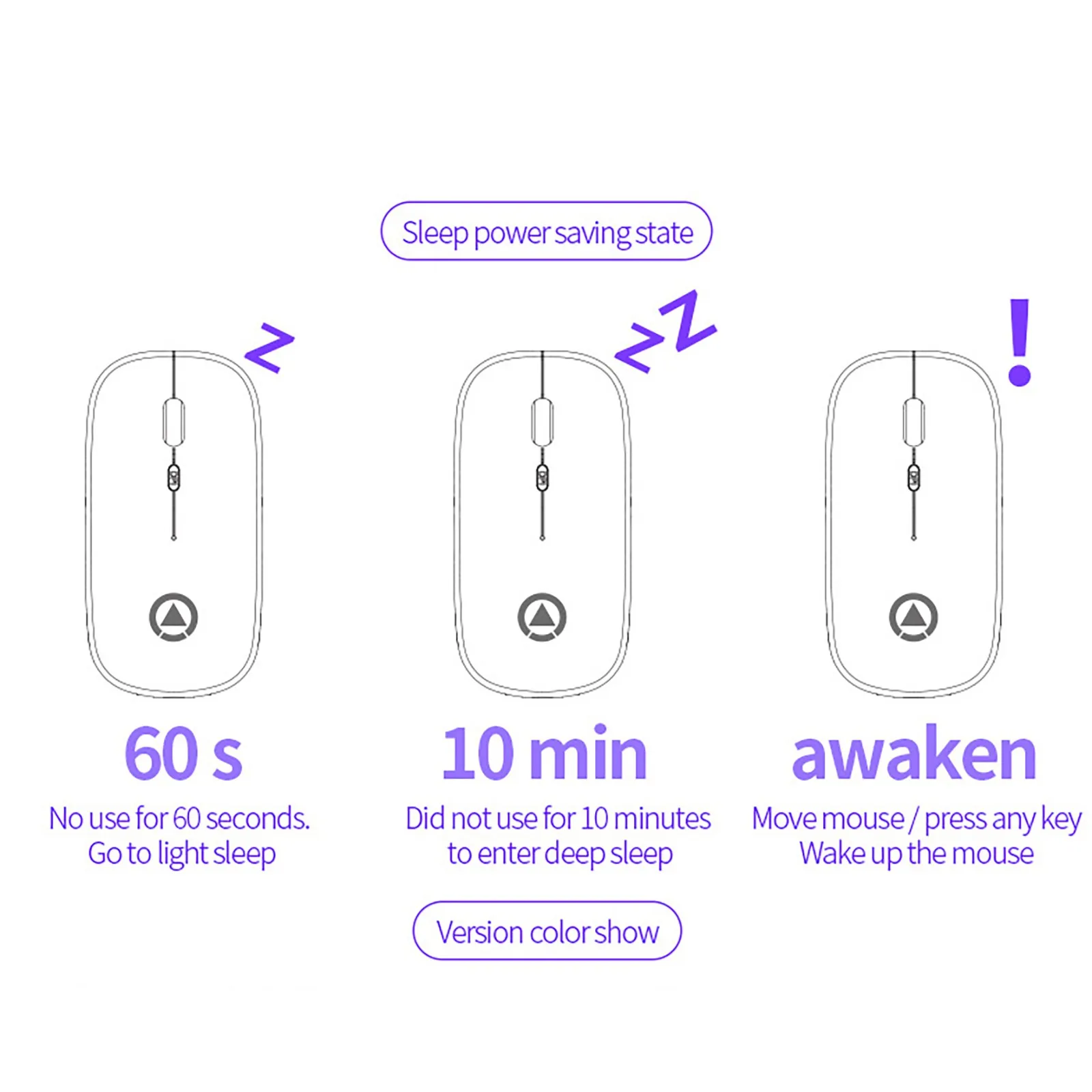 

2021 new wireless optical mouse RGB bluetooth computer mouse ergonomic mute rechargeable glowing laptop mouse