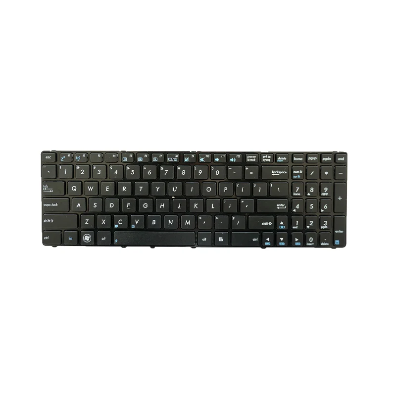 Новая клавиатура с английским ключом для ноутбука Asus N61J N53 A53S K53S X55V X54H X53S N53SV K55DR A52J
