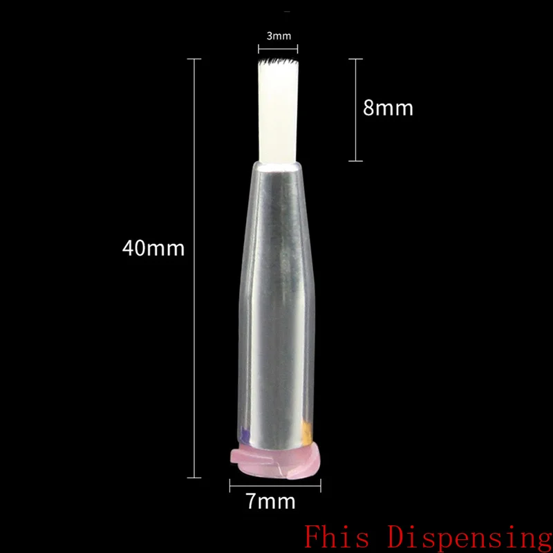 

Soft Brush 18G-27G Dispensing Brush Needle 3mm Round Mouth Brush Needle Diamete for Dispensing Glue