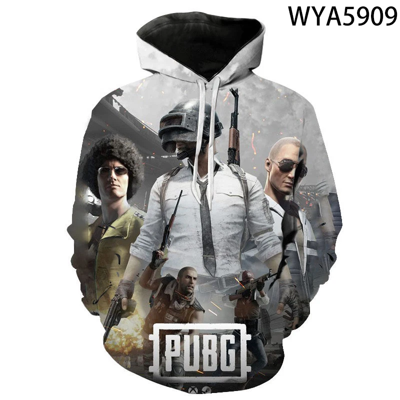 

Hot Clothing PUBG Hoodies Men Sweatshirt Autumn Winter Children Hoodies Streetwear Boy Girl High Quality Hoodie Unisex Pullovers