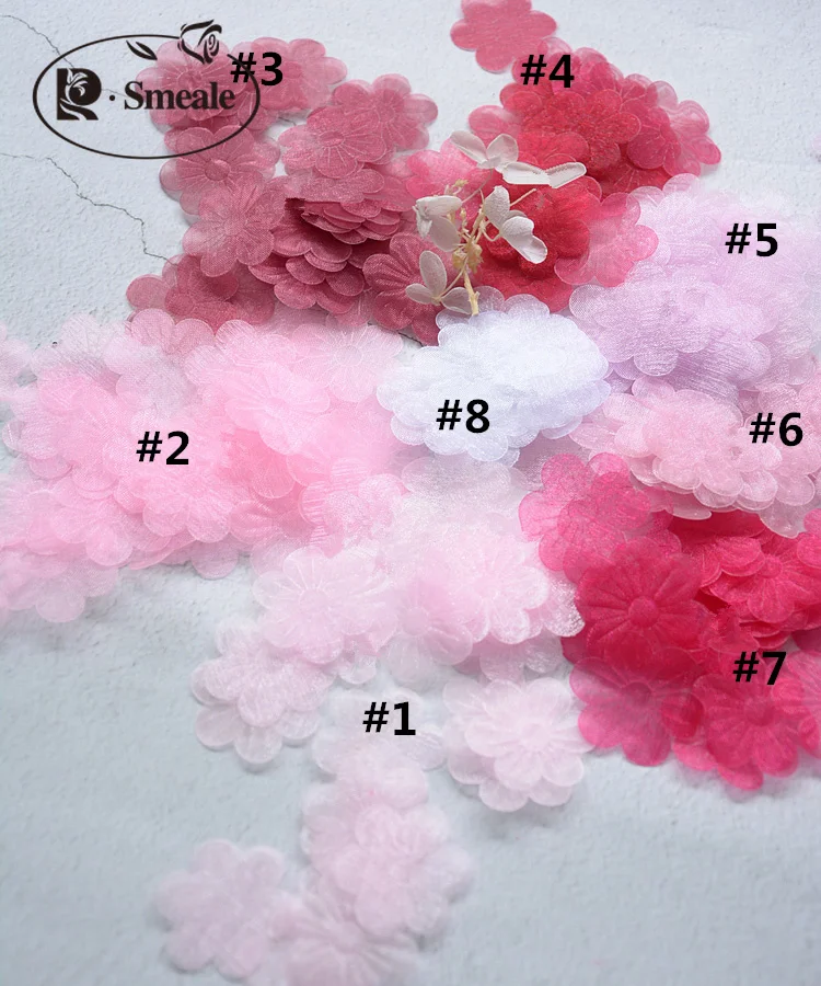 100 шт. прозрачная пряжа для снега аксессуары цветов ручная работа свадебная вуаль