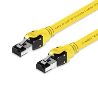 rj45 network cat8 patch cord 40g 2000mhz ethernet cat 8 patch cable connector built in pcb ghmt channel link certified