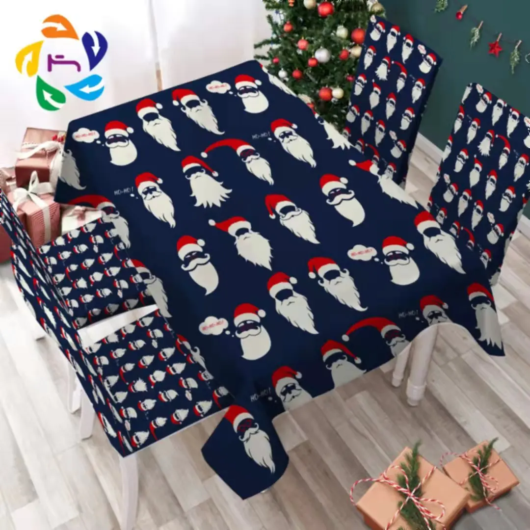 

Постельное белье на выход различные рождественские шляпы скатерть Водонепроницаемая Акварельная скатерть для обеденного стола украшение ...