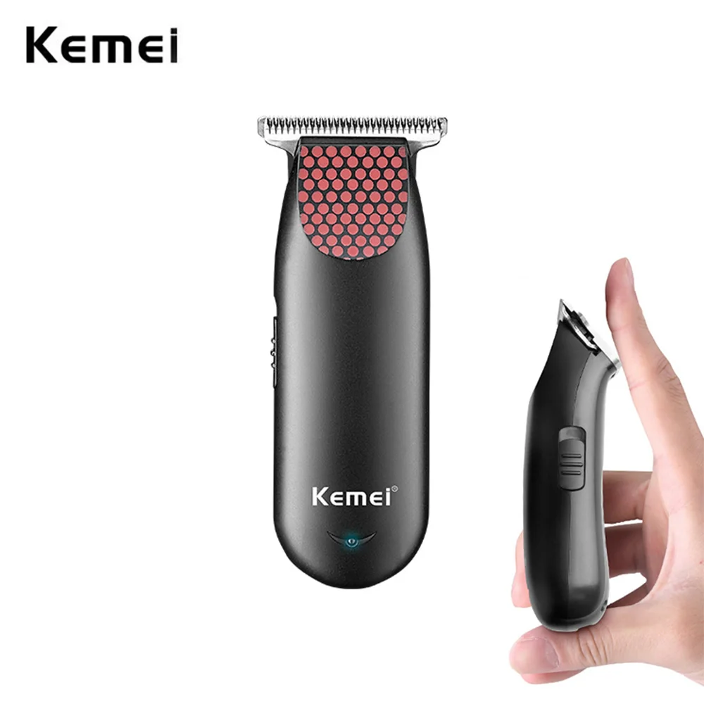 Kemei 889 Professional Pocket Cordless Hair Clipper Compact 