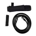 Резиновая лента для тренировок, резиновые аксессуары для бассейна, силиконовая Черная Спортивная эластичная лента для плавания, тренировочный пояс для плавания