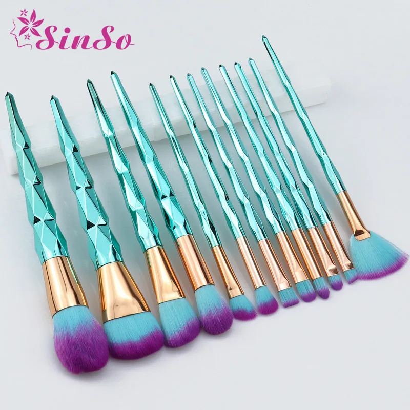 SinSo 12/20 шт. Профессиональные кисти для макияжа Набор Красота тени век Косметика